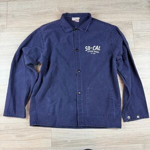 Vintage So-Cal Speed Shop Work Shirt Chore Coat FR3 Revco 90s Y2K Hotrod Size XL